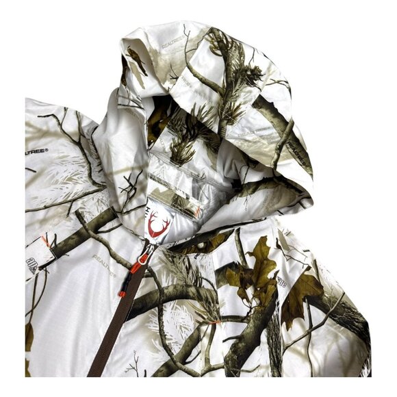 REALTREE HUNTSHIELD Camo Hunting Fishing Waterproof Windbreaker Jacket Medium - Picture 2 of 7